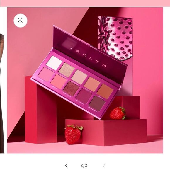 NIB 45.00 STRAWBERRY FEELS PALETTE - Picture 2 of 6